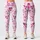 Pink Butterfly And Whirling Floral Motifs For Bright Everyday Style And Outdoor Wear Leggings - 1