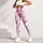 Pink Butterfly And Whirling Floral Motifs For Bright Everyday Style And Outdoor Wear Leggings - 6