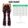 Pink Heart Motif for Romantic Everyday Style and Casual Weekend Wear Leggings - 7
