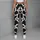 Black And White Cow Hide Motif For Yoga, Gym Training And Everyday Activewear Leggings - 6