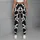 Black And White Cow Hide Motif For Yoga, Gym Training And Everyday Activewear Leggings - 5
