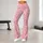 Tiny Red Hearts on Blush Pink for Sweet Everyday Style, Workouts, and Valentine's Day Leggings - 10