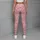 Tiny Red Hearts on Blush Pink for Sweet Everyday Style, Workouts, and Valentine's Day Leggings - 5
