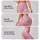 Tiny Red Hearts on Blush Pink for Sweet Everyday Style, Workouts, and Valentine's Day Leggings - 2