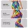 Vibrant Rainbow Paw Trails for Cheerful Everyday Adventures and Active Pet Lovers Everywhere Leggings - 2