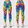 Vibrant Rainbow Paw Trails for Cheerful Everyday Adventures and Active Pet Lovers Everywhere Leggings - 3