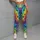Vibrant Rainbow Paw Trails for Cheerful Everyday Adventures and Active Pet Lovers Everywhere Leggings - 4
