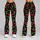 Glossy Red Cherry Fruit Motif for Yoga, Running and Summer Wellness Wear for Women Leggings - 9
