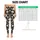 White Daisy Blooms on Charcoal for Cheerful Yoga and Everyday Activewear Leggings - 1