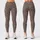 Brown And Blue Polka Dots For Yoga, Pilates And Everyday Casual Style Leggings - 3