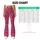 Rose Red Leopard Spots for Gym Sessions, Studio Workouts, and Everyday Athleisure Style Leggings - 7