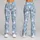 White Geese And Daisies For Outdoor Yoga And Running With Cheerful Meadow Charm Style Leggings - 9
