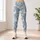White Geese And Daisies For Outdoor Yoga And Running With Cheerful Meadow Charm Style Leggings - 4