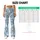 White Geese And Daisies For Outdoor Yoga And Running With Cheerful Meadow Charm Style Leggings - 7
