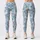 White Geese And Daisies For Outdoor Yoga And Running With Cheerful Meadow Charm Style Leggings - 3