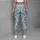 White Geese And Daisies For Outdoor Yoga And Running With Cheerful Meadow Charm Style Leggings - 4