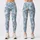 White Geese And Daisies For Outdoor Yoga And Running With Cheerful Meadow Charm Style Leggings - 1