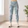 White Geese And Daisies For Outdoor Yoga And Running With Cheerful Meadow Charm Style Leggings - 6