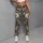 Charcoal Cream Wildflower Blooms for Yoga Pilates and Everyday Activewear Style Leggings - 6