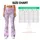 Pink Lavender Polka Dots for Yoga, Pilates, Commuting and Everyday Wear Leggings - 7