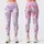 Pink Lavender Polka Dots for Yoga, Pilates, Commuting and Everyday Wear Leggings - 3
