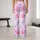 Pink Lavender Polka Dots for Yoga, Pilates, Commuting and Everyday Wear Leggings - 10
