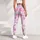 Pink Lavender Polka Dots for Yoga, Pilates, Commuting and Everyday Wear Leggings - 5