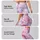 Pink Lavender Polka Dots for Yoga, Pilates, Commuting and Everyday Wear Leggings - 2
