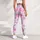 Pink Lavender Polka Dots for Yoga, Pilates, Commuting and Everyday Wear Leggings - 5