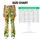 Fresh Green Orange Citrus Fruit for Yoga, Pilates and Everyday Active Living Style Leggings - 7