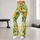 Fresh Green Orange Citrus Fruit for Yoga, Pilates and Everyday Active Living Style Leggings - 10