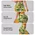 Fresh Green Orange Citrus Fruit for Yoga, Pilates and Everyday Active Living Style Leggings - 8