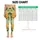 Fresh Green Orange Citrus Fruit for Yoga, Pilates and Everyday Active Living Style Leggings - 3