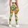 Fresh Green Orange Citrus Fruit for Yoga, Pilates and Everyday Active Living Style Leggings - 5