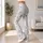 Tiny Blue Tulip Sprigs For Yoga, Pilates And Everyday Errands With Soft Floral Style Leggings - 12