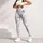 Tiny Blue Tulip Sprigs For Yoga, Pilates And Everyday Errands With Soft Floral Style Leggings - 6