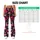 Pink Fuchsia and Blush Daisies for Yoga, Pilates, and Everyday Wear Leggings - 7