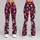 Pink Fuchsia and Blush Daisies for Yoga, Pilates, and Everyday Wear Leggings - 9