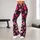 Pink Fuchsia and Blush Daisies for Yoga, Pilates, and Everyday Wear Leggings - 10