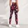 Pink Fuchsia and Blush Daisies for Yoga, Pilates, and Everyday Wear Leggings - 5