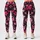 Pink Fuchsia and Blush Daisies for Yoga, Pilates, and Everyday Wear Leggings - 3
