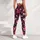 Pink Fuchsia and Blush Daisies for Yoga, Pilates, and Everyday Wear Leggings - 5