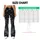 Charcoal Starry Night and Silver Stars for Yoga Training, Fitness, and Outdoor Running Leggings - 7
