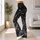 Charcoal Starry Night and Silver Stars for Yoga Training, Fitness, and Outdoor Running Leggings - 12