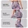 Soft Pink Camo Shapes for Yoga, Pilates, Gym Sessions and Everyday Athleisure Leggings - 2