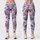 Soft Pink Camo Shapes for Yoga, Pilates, Gym Sessions and Everyday Athleisure Leggings - 1