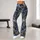 Blue Brown Camouflage for Yoga, Pilates, Gym and Everyday Activewear Leggings - 11