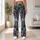 Blue Brown Camouflage for Yoga, Pilates, Gym and Everyday Activewear Leggings - 12