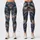 Blue Brown Camouflage for Yoga, Pilates, Gym and Everyday Activewear Leggings - 1
