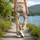 Hot Air Balloons and Airplanes for Whimsical Travel and Everyday Adventures Leggings - 12